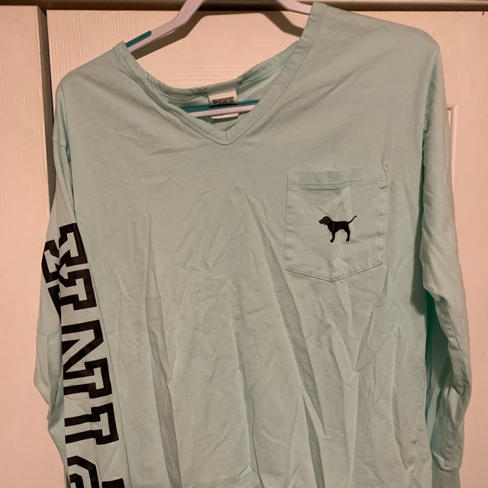 Womens pink long sleeves nice